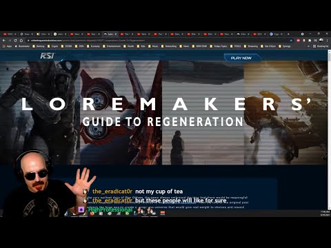 Star Citizen REGENERATION and Complexity in Professions