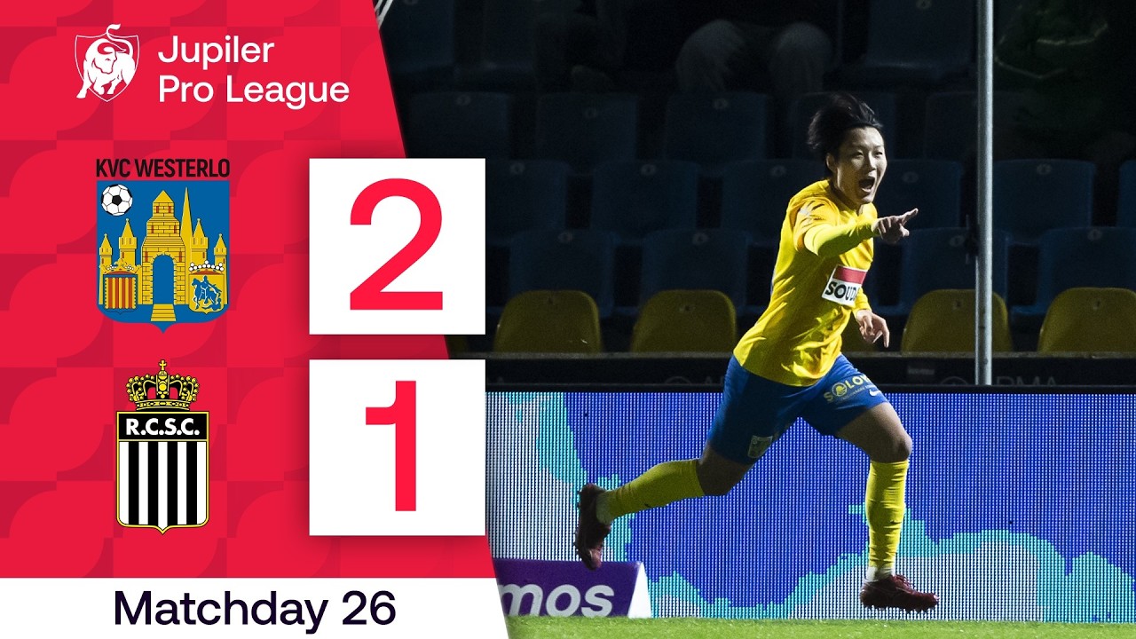 KVC Westerlo vs RC Sporting Charleroi Highlights