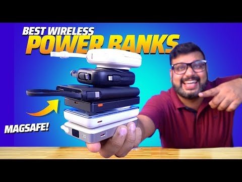 5 BEST Wireless Power Banks With Magsafe ⚡ Best Power Bank Under ₹1000/₹2000/₹3000