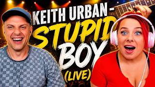 KEITH URBAN - STUPID BOY (LIVE) THE WOLF HUNTERZ REACTIONS