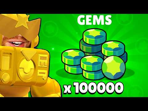 What 100,000 Gems on a New Account Gets You in Brawl Stars!
