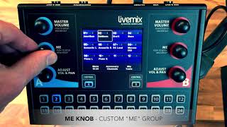 Livemix: Dedicated Control Knobs