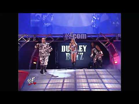 Dudley Boyz Entrance on RAW with Forceable Entry/Turn The Table Theme! | RAW 2002