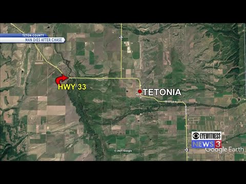 Teton County man dies after chase