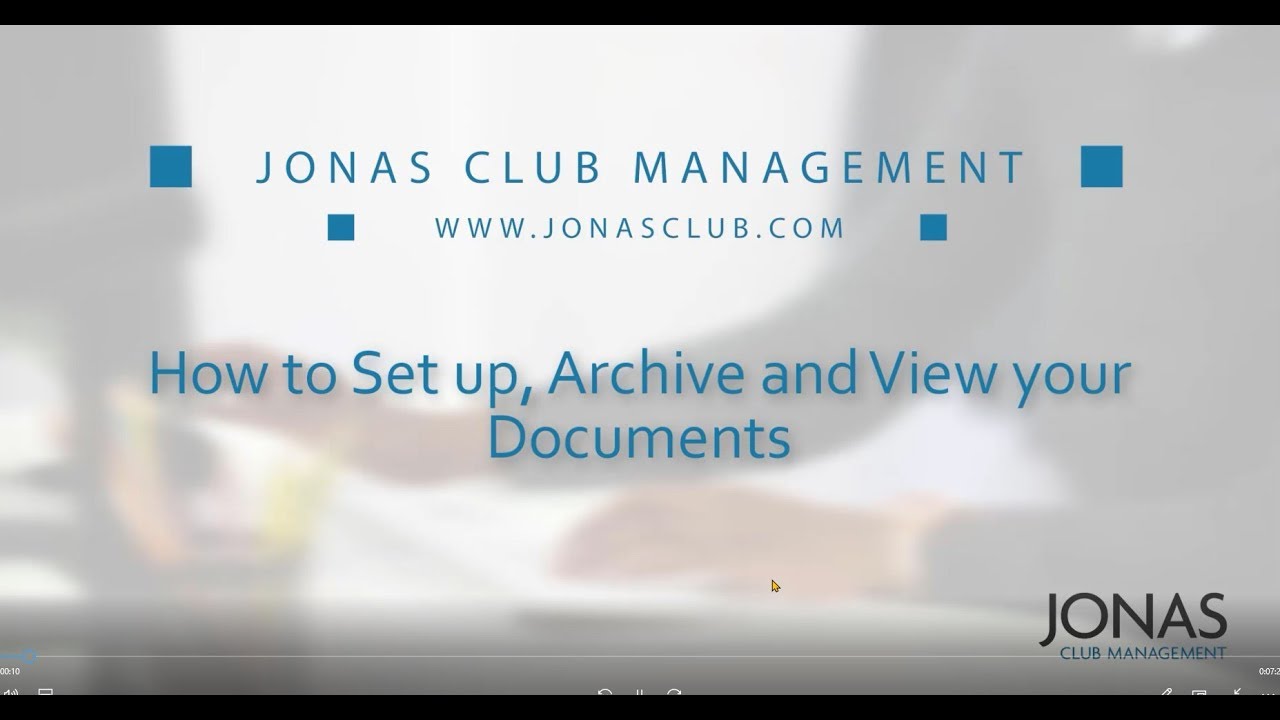 Document Management - How to Set up, Archive, and View your Documents