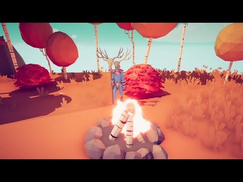 Totally Accurate Battle Simulator Bone Mage vs. Every Unit