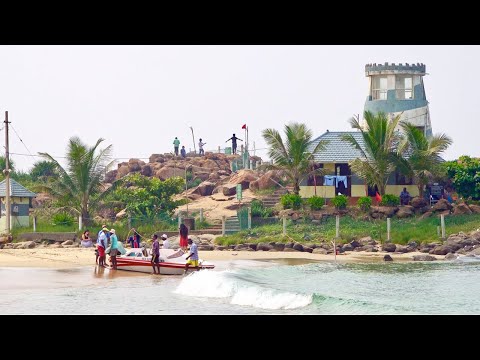 Hawa beach and Rock garden in 4K | Kovalam, Thiruvananthapuram | Kerala beaches | Hawah Beach