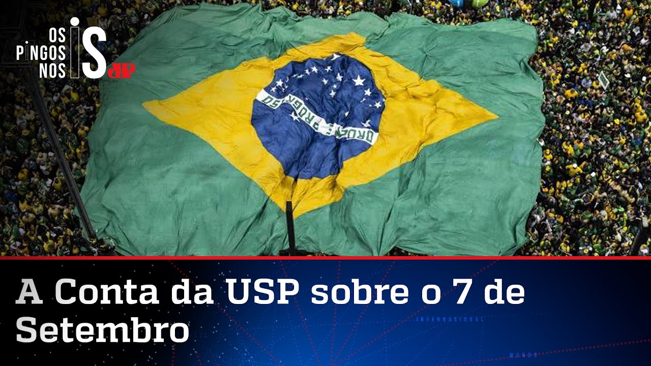 USP garante que apenas 32 mil pessoas estiveram na Paulista em 7 de Setembro