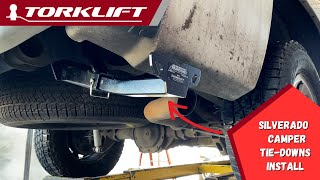 
How to Install Torklift C3204 Tie Downs on a Chevy Silverado: Step-by-Step Guide