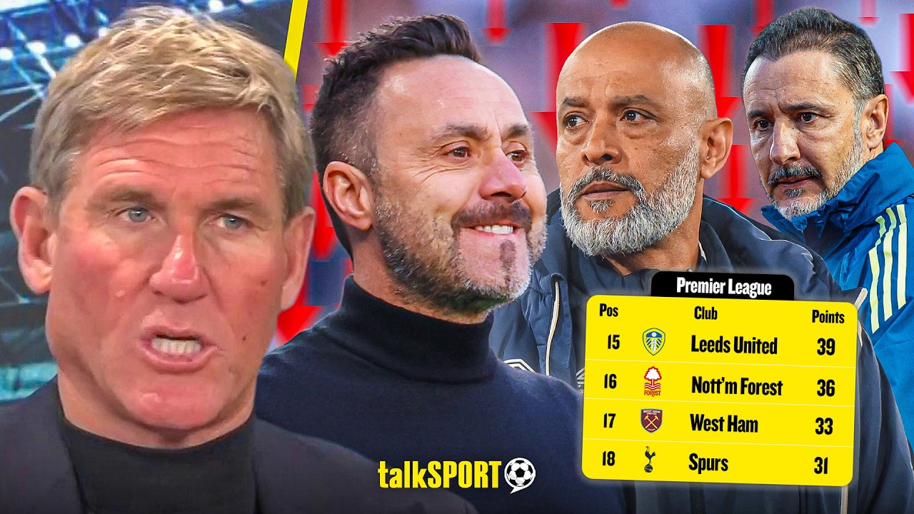 "MISSED OPPORTUNITY!" Simon Jordan PREDICTS if West Ham or Spurs will SURVIVE in the Premier League