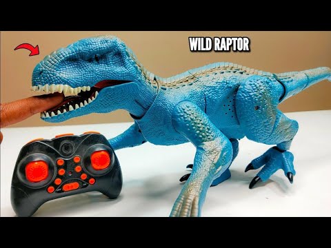 RC Fastest Jurassic Dino Raptor Unboxing & Testing – BIGG UNBOXING
