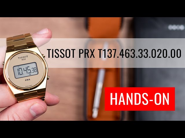 ساعة تيسو بي آر إكس رقمية رجالية - T137.463.33.020...