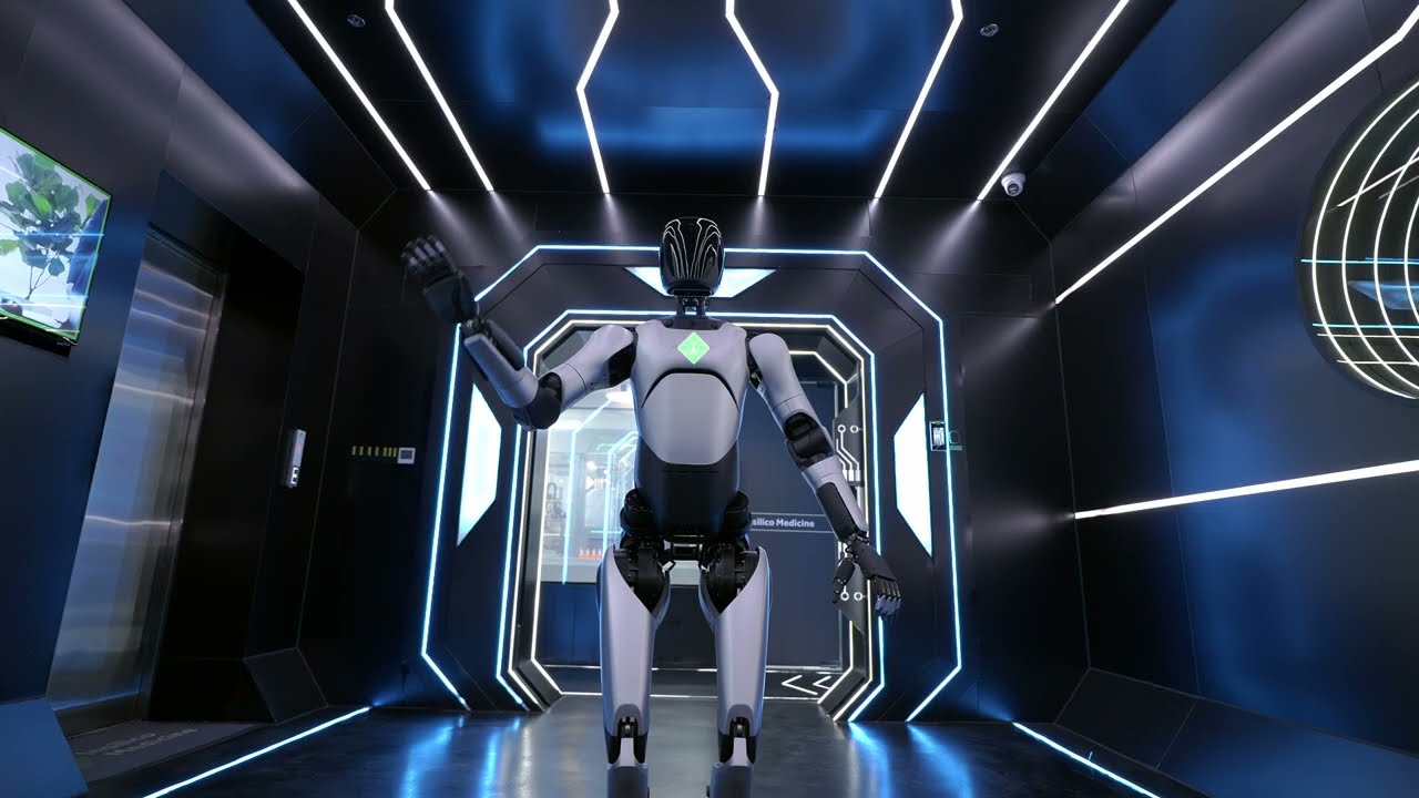 Insilico Deployed the First Bipedal Humanoid at the AI-Powered Fully-Automated Lab