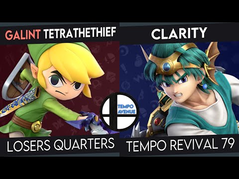 Tempo Revival 79 - TetraTheThief (Toon Link) Vs. Clarity (Hero) - Losers Quarters -Smash Ultimate