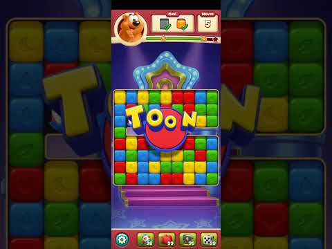 Toon Blast Level 2457 No Boosters Series