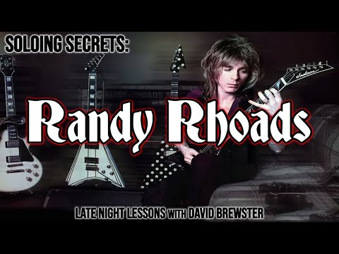 Soloing Secrets - Randy Rhoads