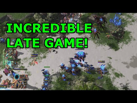 80,000 APM TOP AI! - Eris vs negativeZero - Starcraft 2 AI