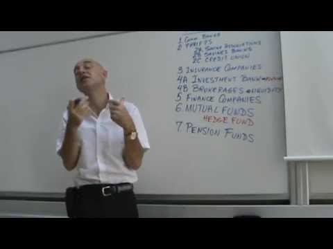 Financial Markets and Institutions Lecture 01