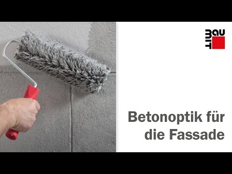 Betonoptik für die moderne Fassade: Baumit CreativTop