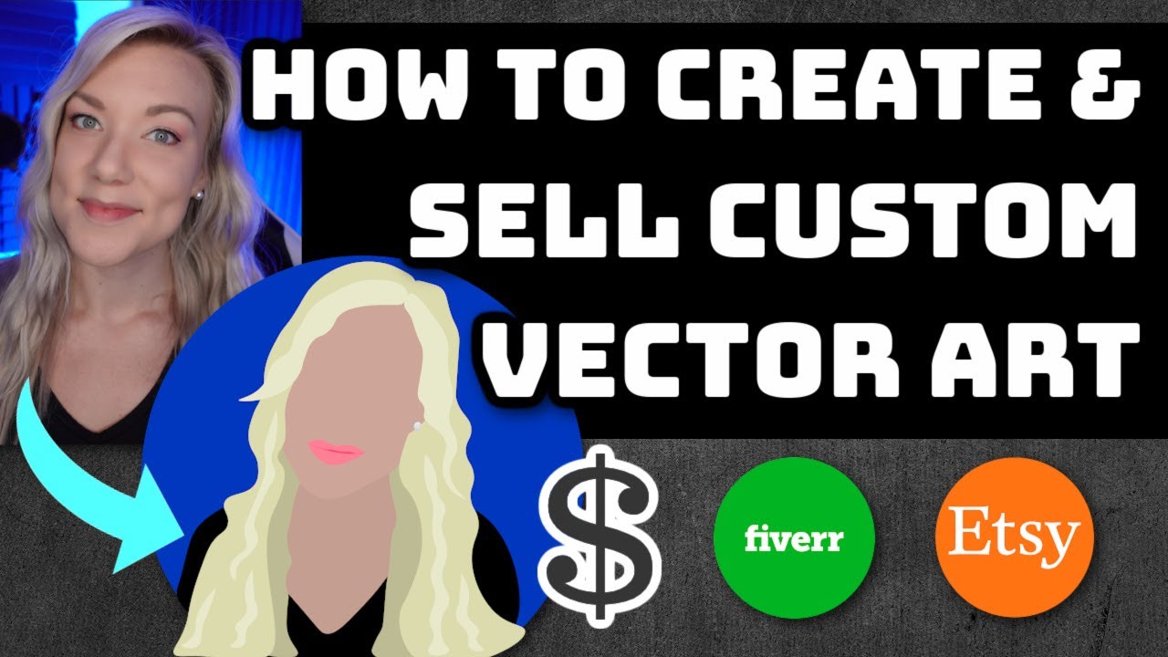 How to Make a Faceless Minimal Vector Portrait with Adobe Illustrator | Sellable Skills