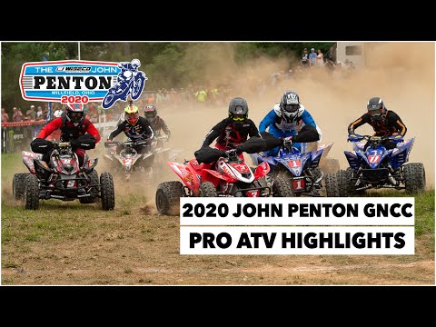 2020 John Penton GNCC Pro ATV Highlights