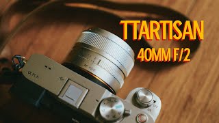 Is the TTartisan 40mm f/2 Perfect for the Sony A7CR?
