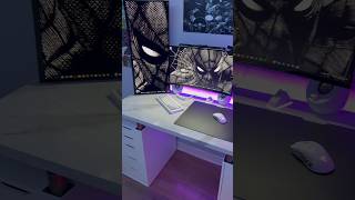 The AzurePads gaming setup looks even cleaner with the monitor pushed back