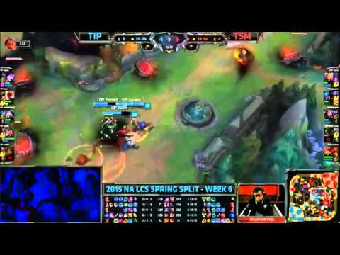 Impulse Impact Morgana VS TSM Bjergsen Leblanc Highlights   2015 NA LCS Spring W6D2