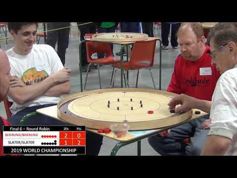 2019 World Crokinole Doubles - Beierling/Beierling v Slater/Slater