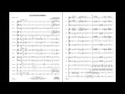 Guantanamera by José Fernández Diaz/arr. Robert Longfield