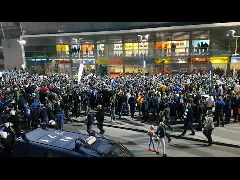 Burda po meczu Arka Gdynia-Lechia Gdańsk 13.04.2018r. 1/2