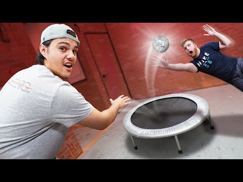 Playing SPIKEBALL With GLASS Challenge! | REKT vs. Get Good Gaming Video