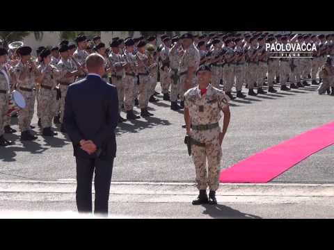 BRIGATA SASSARI: ONORI AL PRESIDENTE REGIONE AUTONOMA SARDEGNA