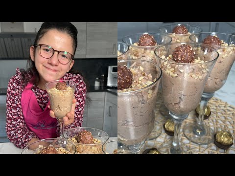 A dessert that you try once and want to eat again and again. Recipe in 5 minutes. Ferrero Rocher