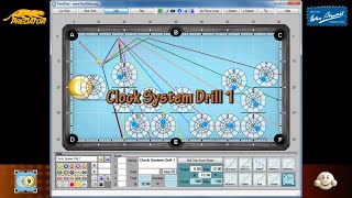 Clock System Drill 1 - Aiming System - Pool & Billiard training lesson