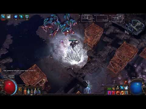 [Path of Exile 3.1] Glacial Cascade Miner Deathless Shaper Kill Day 5 of Abyss