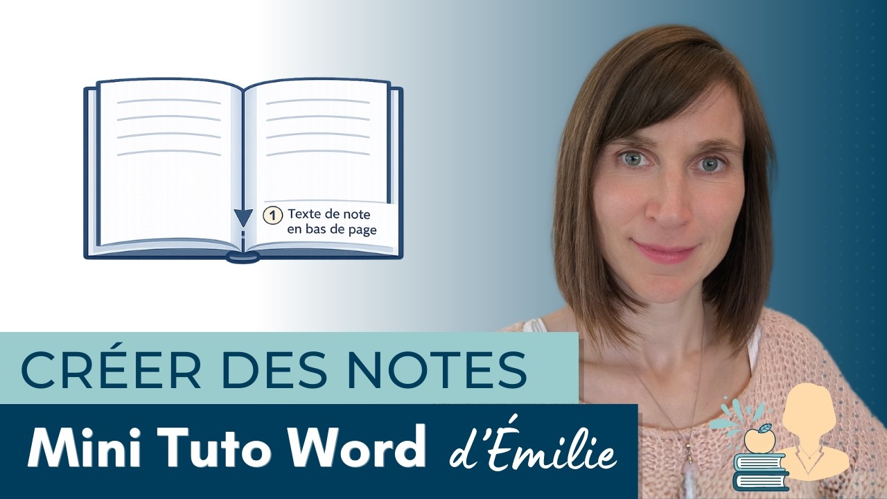 3 ▶️📝Comment créer et ajouter des notes sur Word