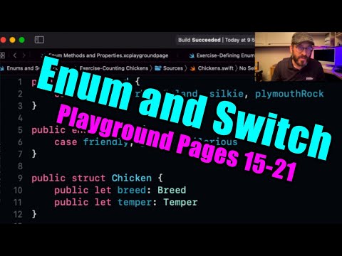 Enum and Switch Playground Pages 15-21