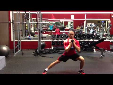 Goblet Side Lunges