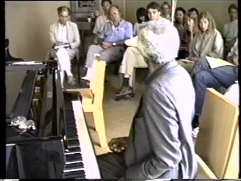 Barry playing "Star Eyes"