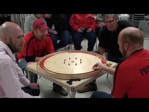 2019 Ontario Doubles Crokinole Championship - Conrad/Hutchinson v Beierling/Beierling