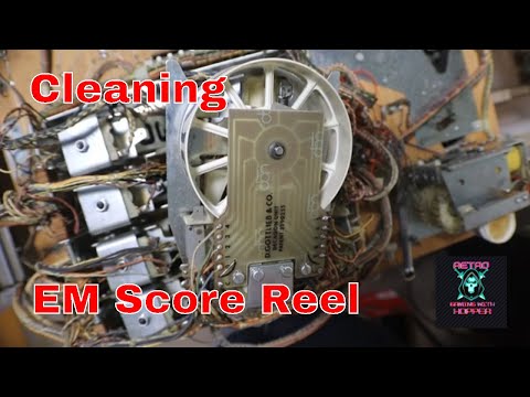 How To Clean A Gottlieb EM Scoring Reel / Back From The Dead / EM Maintenance