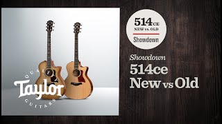 Video thumbnail for Taylor Guitars Showdown: 514ce (Urban Ironbark) vs 514ce (Legacy) by Taylor Guitars