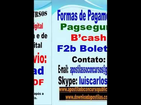 Concursos Públicos 2014 Apostila MGS Cargos De Nivel Medio