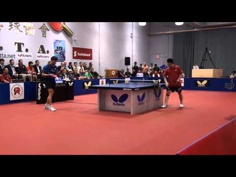 2013 CCTTA Butterfly Open final (position 1~2 ) WANG, Eugene Zhen vs KREANGA, Kalinikos 2