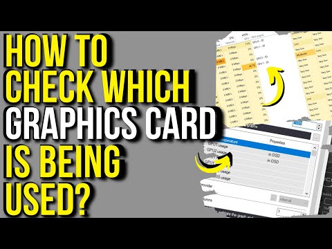 How to Check Which Graphics Card is Being Used?