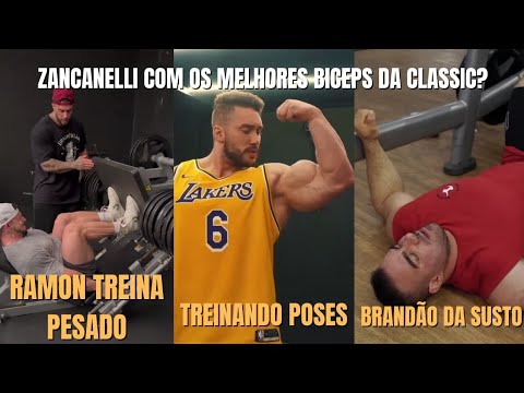 Ramon treina pesado - Zancanelli treina poses - Brandão assusta torcida #ramondino #zancanelli