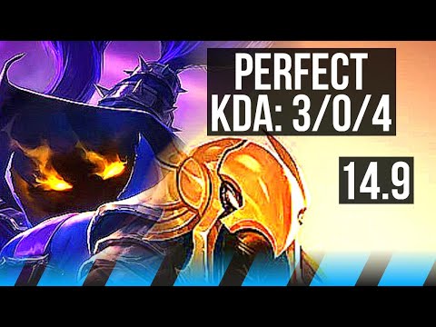 VEIGAR vs AZIR (MID) | 3/0/4, Rank 14 Veigar | EUW Challenger | 14.9