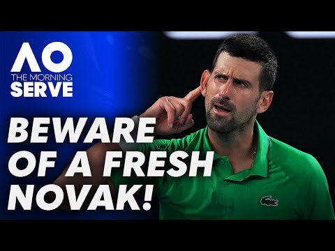 Is this Novak's BEST chance to win slam no. 25? | The Morning Serve | Australian Open 2026