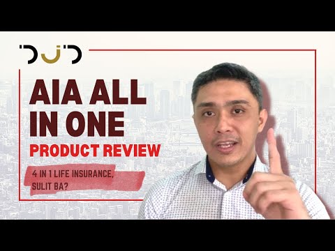 4 in 1 Life Insurance with Disability, Accident, and CI coverage | AIA All in One Product Review